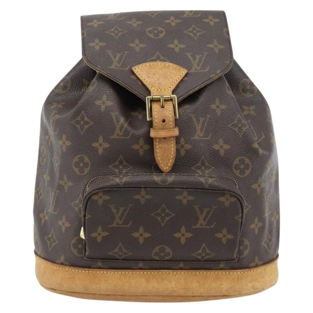 Louis Vuitton Monogram Montsouris PM Backpack Brown
